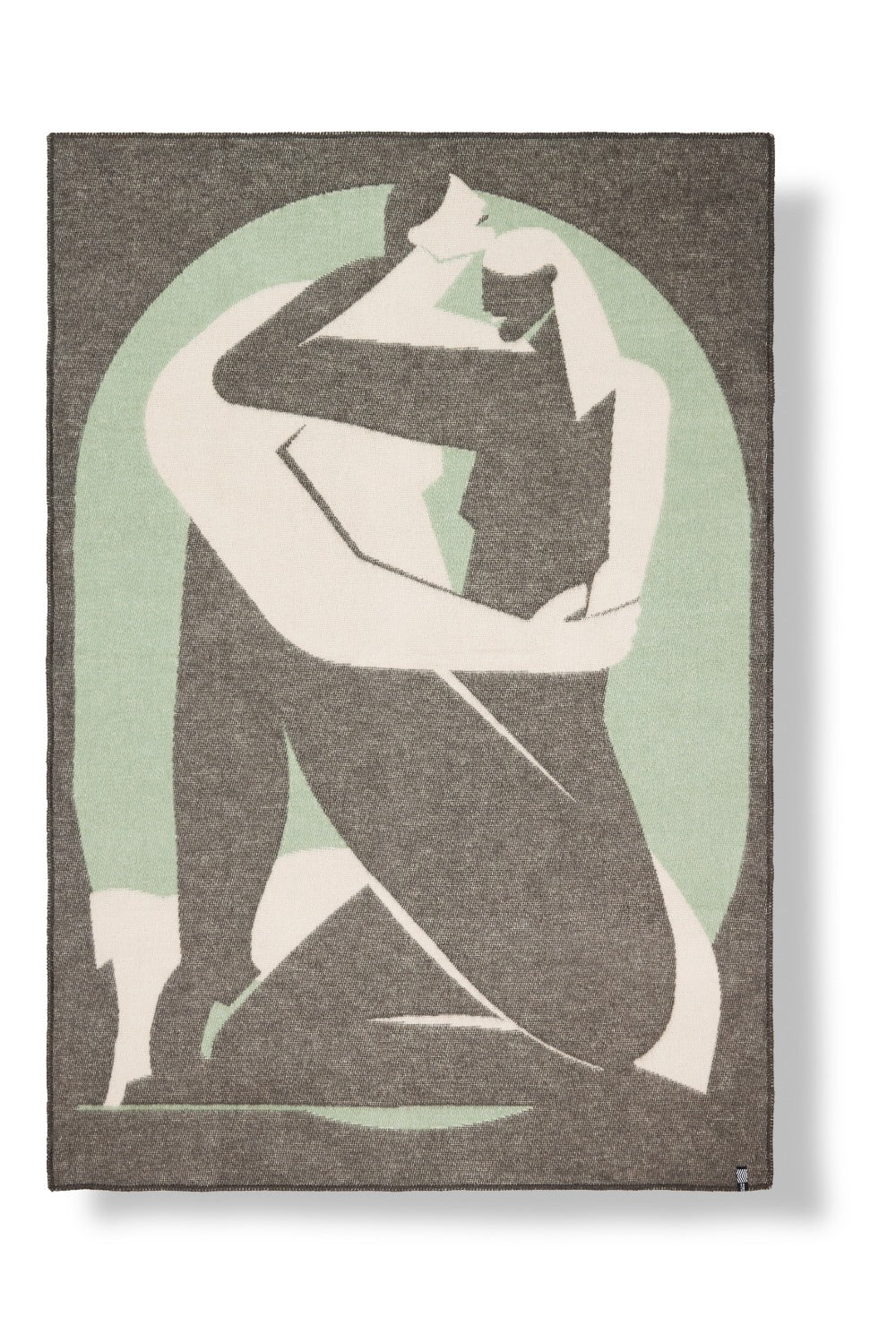 Wool Blanket “Hug Me” by Jeanne Decasper
