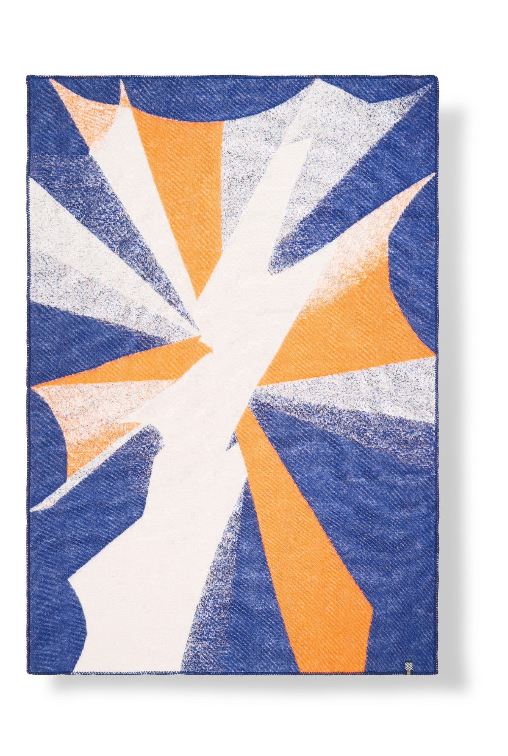Wool Blanket “Radial” by Dario Cortese