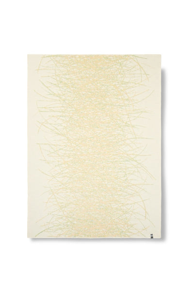 Couverture en laine « Festive Tangle Natural » de Tom Koken